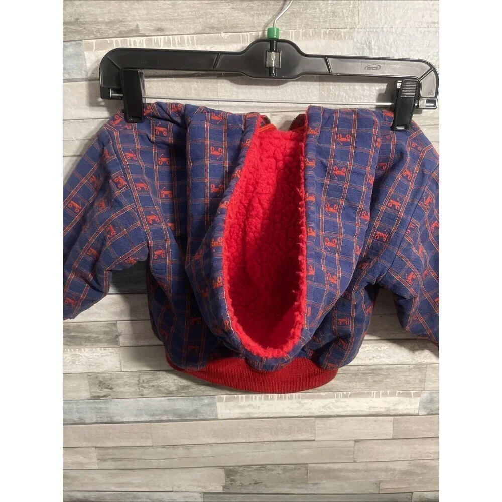 Vintage Oshkosh B’Gosh 24 month boys coat red & blue